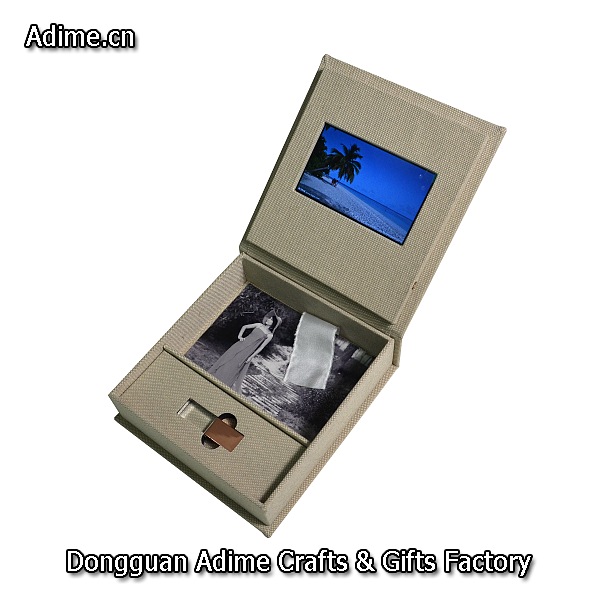 screen video photo USB box
