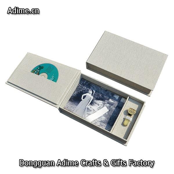 Cotton CD USB Photo Box