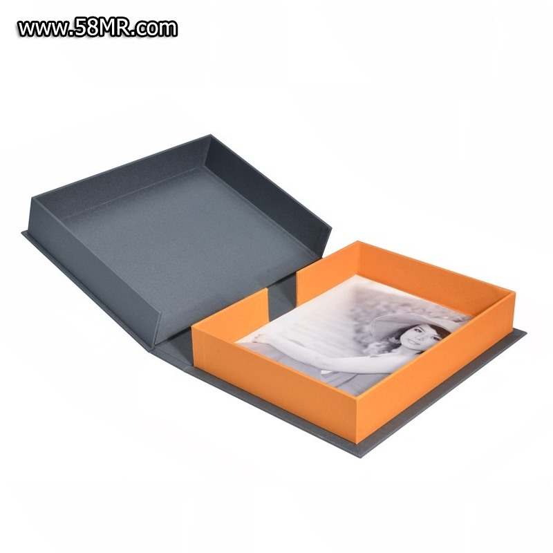 Linen Wedding Photo Book Album Packaging Gift Box